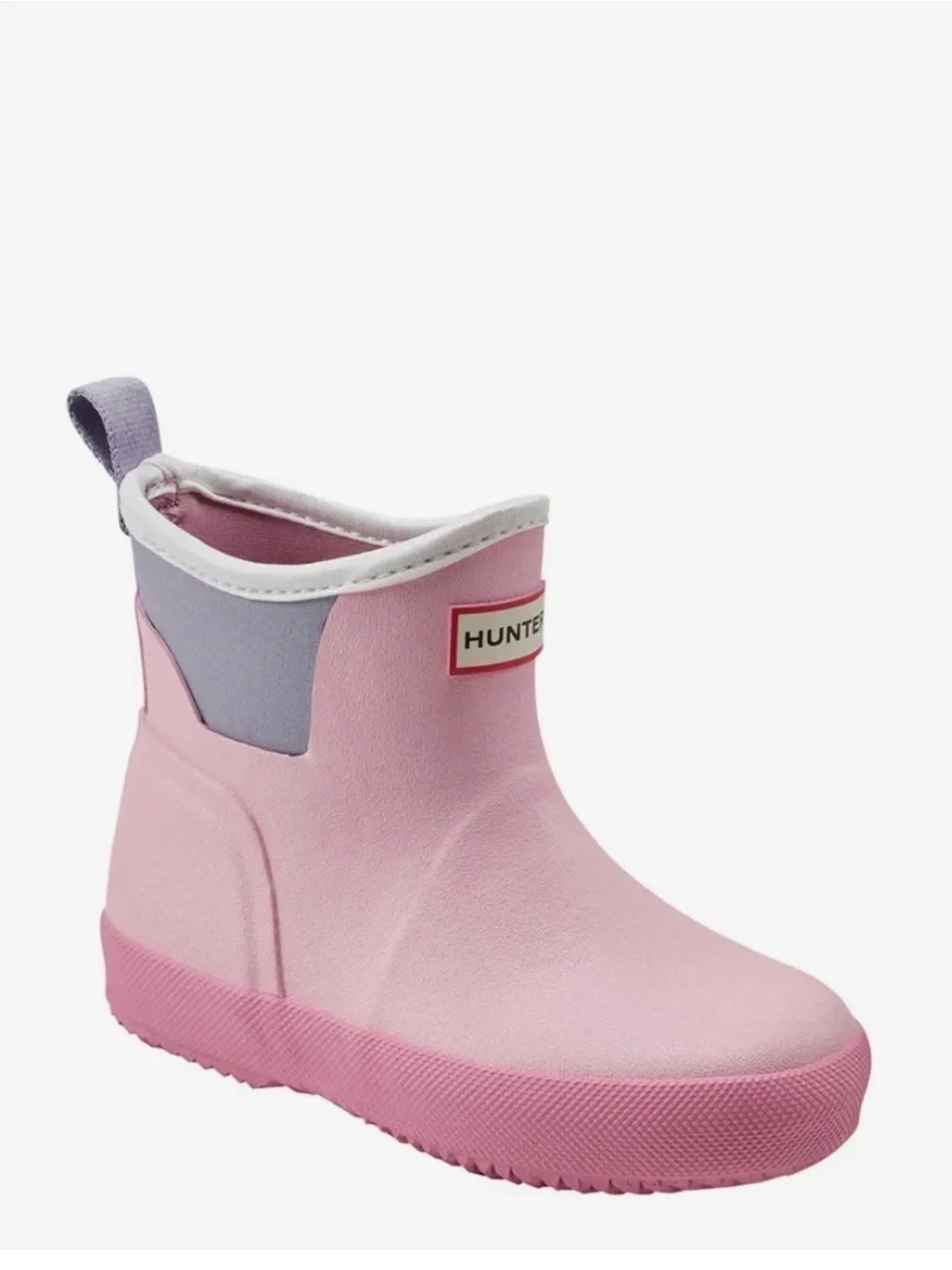 Hunter Kids Finley Pink Short Rain Boots